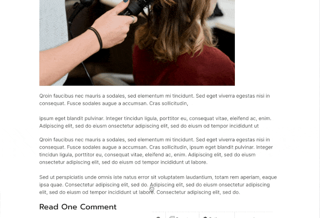 comment-number-dynamic-tag-examole - SeedProd Example of comment number with link to comments dynamic tag