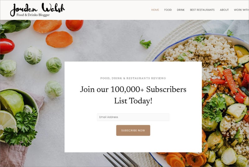 astra-blog-theme - SeedProd Astra WordPress theme homepage example with minimalist blog layout.