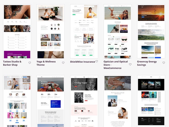 august-website-template-kits - SeedProd New SeedProd website template kits