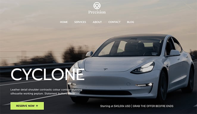 car-maintenance-website-kit - SeedProd SeedProd car maintenance website kit