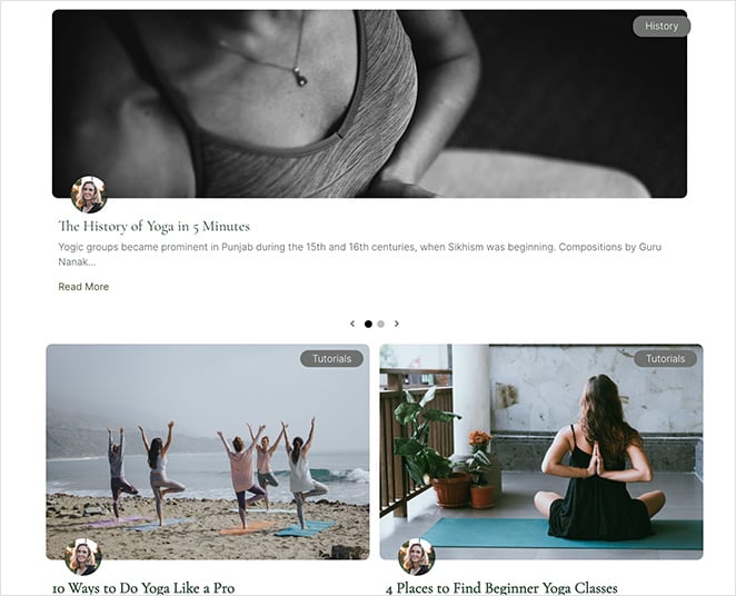 carousel-and-grid-posts - SeedProd Carousel and Grid posts layouts