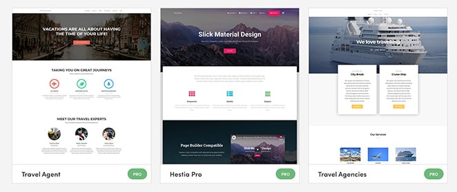 hestia-wordpres-theme-starter-websites - SeedProd hestia pre-made starter themes