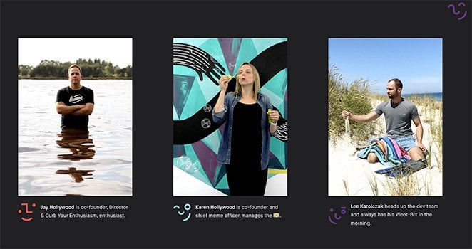 humaan-team-members-section - SeedProd Humaan team members section