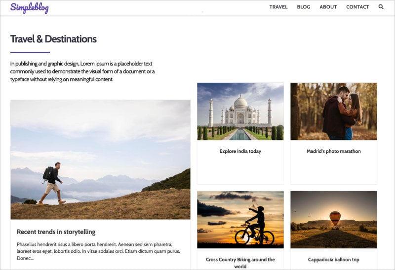 oceanwp-blog-theme - SeedProd OceanWP WordPress theme homepage showcasing flexible blog and eCommerce layout.