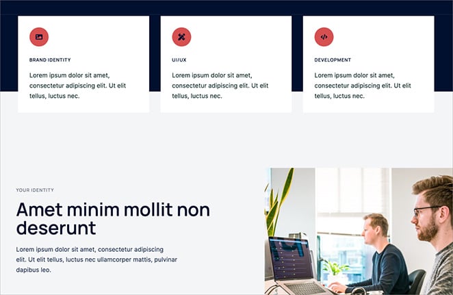 sydney-theme-services-section - SeedProd Sydney WordPress theme services section