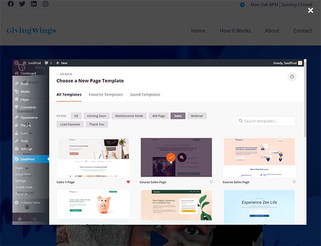 video-lightbox-popup - SeedProd Video lightbox popup example