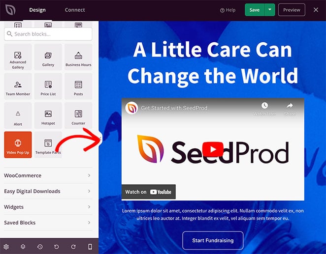 video-popup-block-seedprod - SeedProd SeedProd video popup block