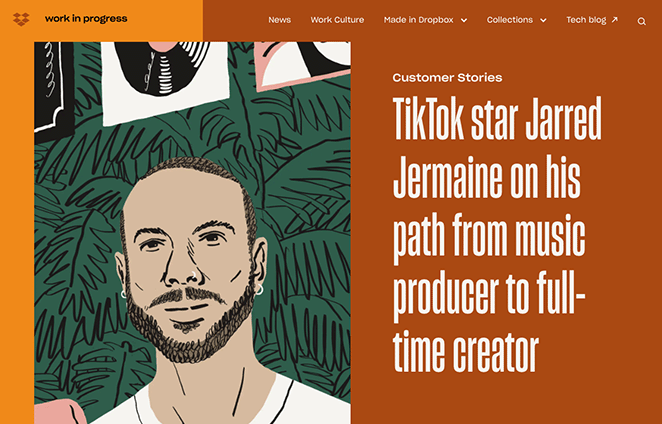 dropbox-blog-landing-page - SeedProd Dropbox blog landing page