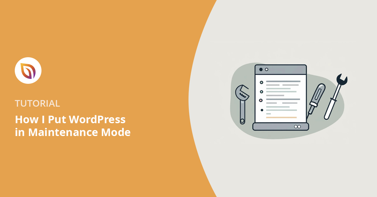 How to Put WordPress in Maintenance Mode (Every Time)