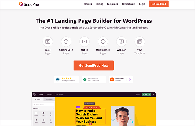 seedprod-landing-page-builder - SeedProd SeedProd best WordPress website Builder
