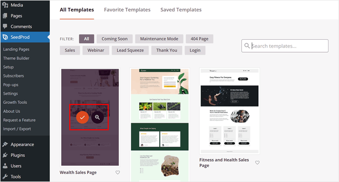 seedprod-wealth-sales-min - SeedProd SeedProd wealth sales page template
