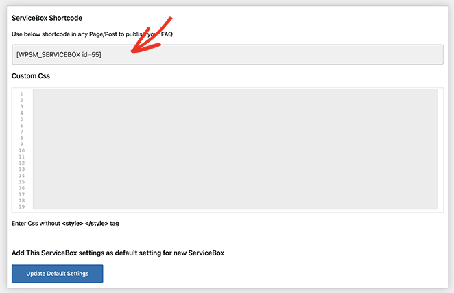 service-box-shortcode - SeedProd Copy the service box shortcode