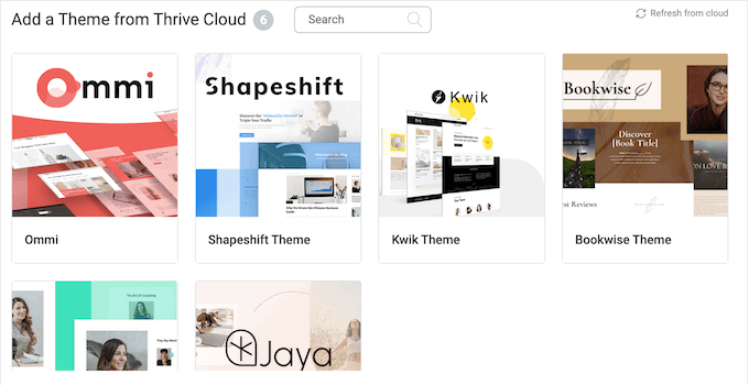 thrive-theme-builder - SeedProd Thrive theme builder templates