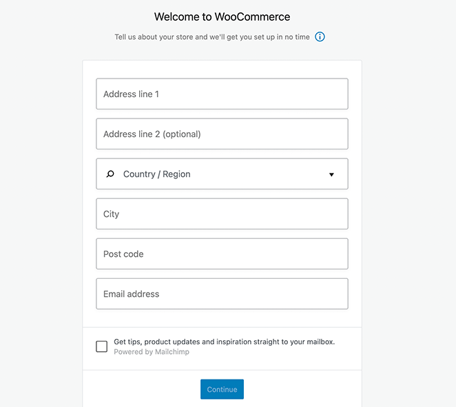 woocommerce-setup-wizard - SeedProd WooCommerce setup wizard
